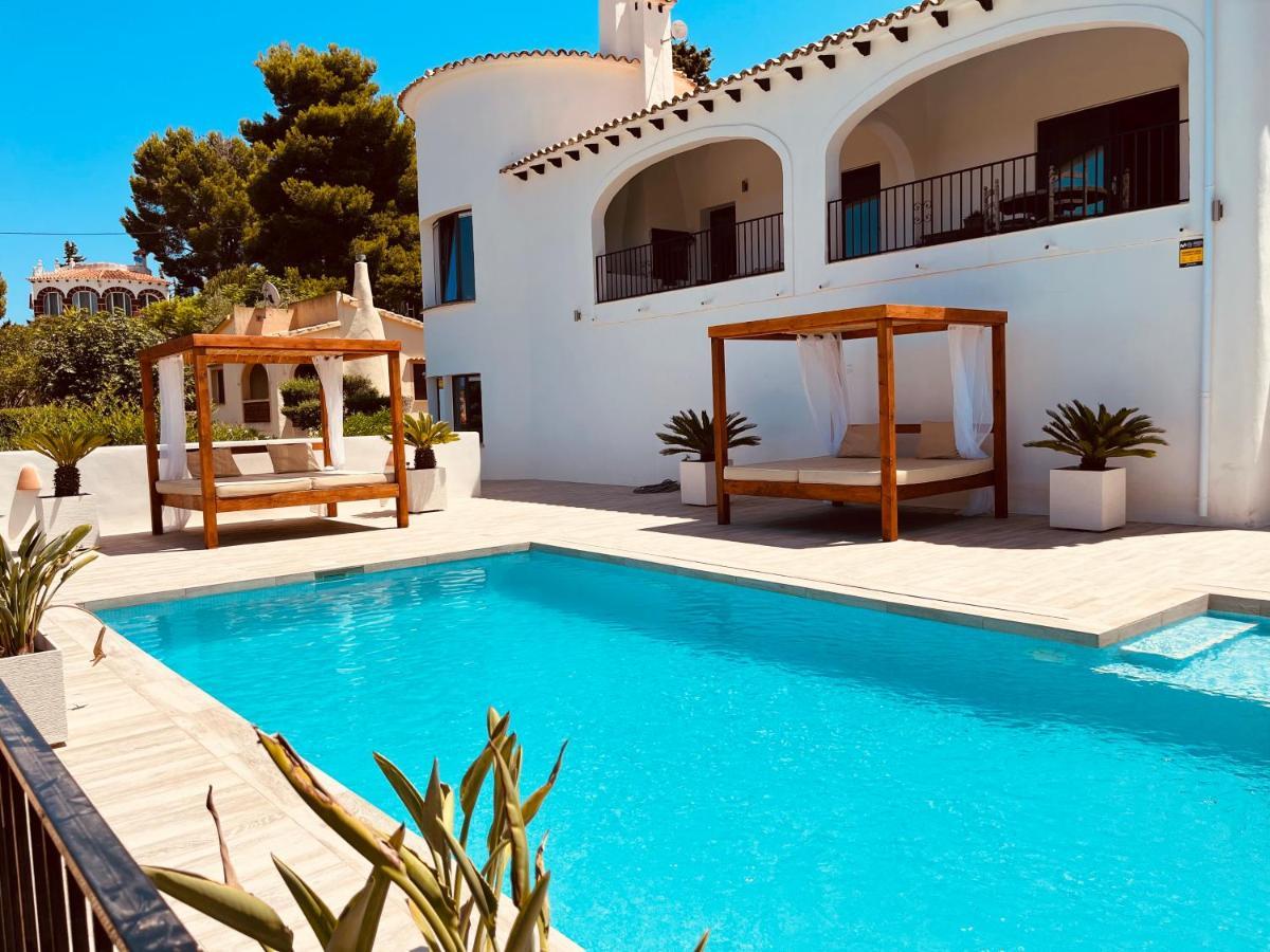 Magic Dream Seaview With 2 Pools, Bbq, Airco, Wifi * Dénia